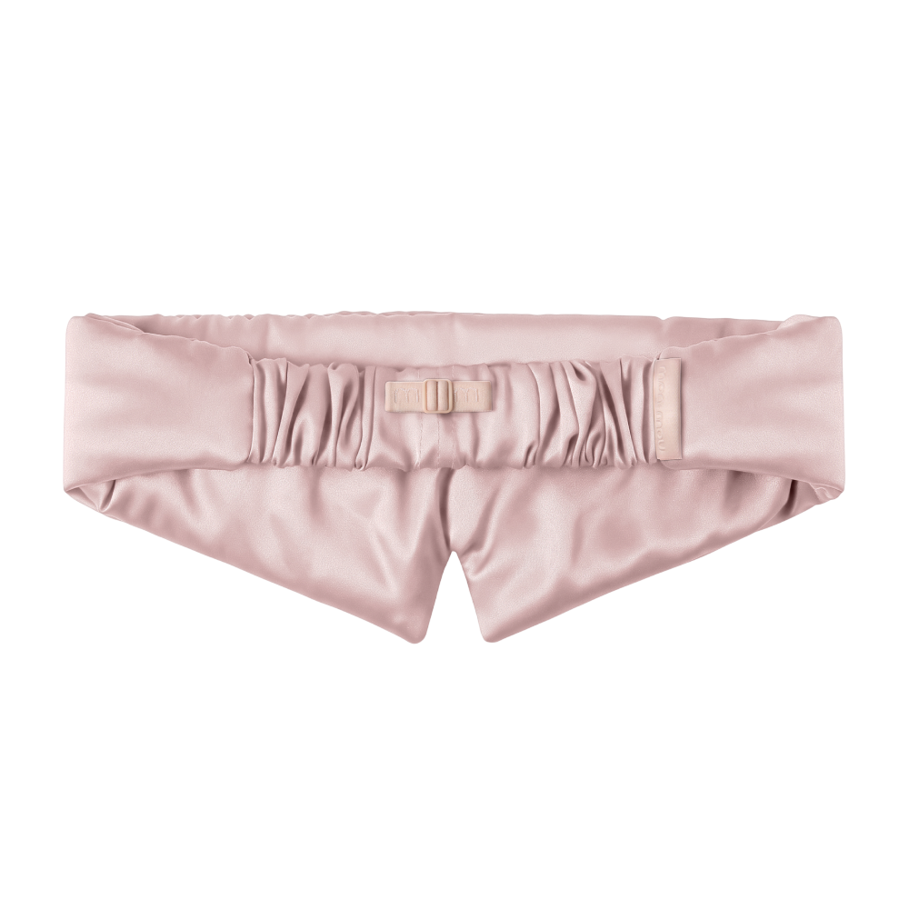 MON MOU Pure Silk³ Mask Pink - Шовкова маска для сну та відпочинку - фото №1